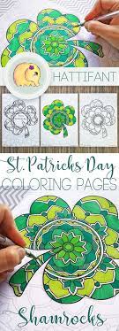 Print out all of these great mandalas and color, color away!!! St Patricks Day Mandala Shamrock Coloring Pages Hattifant