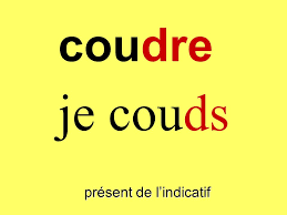 Conjugaison du verbe coudre : Aller Present De Lindicatif Present De Lindicatif Je Vais Aller Ppt Telecharger