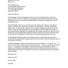 Cover Letter Example Center For Career Development Academic Exploration