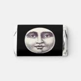 Vintage man in the moon full moon face hershey®'s kisses®