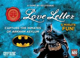 Batman Love Letter Batman Card Game Batman Love Love Letters Card Games
