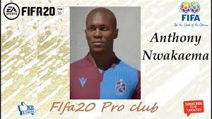 First name anthony nuatuzor last name nwakaeme nationality nigeria date of birth 21 march 1989 age 32 country of birth nigeria place of birth lagos position Fifa 20 Anthony Nwakaeme Look Alike In Trabzonspor Fifa20 Pro Club Youtube