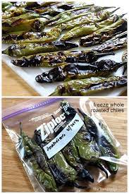 How To Freeze Green Chiles