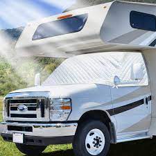 Amazon Com Rvmate Rv Class C Windshield Cover Only For Class C Ford 1996 2016 Rv Front Window Cover Motorhome Window Cover Automotive