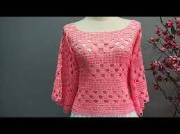 easy crochet ถ กเส อสวยด วยโครเชต ep 1 4 youtube เส อโครเชต