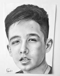 It's a new charcoal sketch made by Jigyaansh (son)