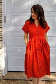 Fringe Dress Hack Button Front Tutorial Chalk And Notch Shirt Dress Pattern Simple Dress Pattern Shirt Dress Tutorials