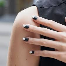 Black acrylic nails aren't just gothic. Matte Black Nail Art Ideas To Try Now Instyle