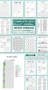This Complete Bullet Journal Download Looks Like The Perfect Way To Get Artsy Writing I Haven T Writt Bullet Journal Organization Bullet Journal Planner Pages
