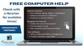 Technology Help with Digital Literacy Volunteers
