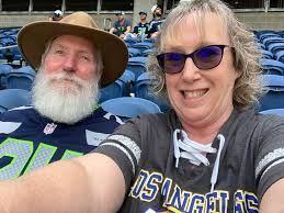 Ram fans support team at home game