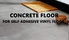 In which case, i would fill the worst gaps, sand down the worst edges, and lay down the vinyl. How To Prepare Concrete Floor For Self Adhesive Vinyl Tiles Peel And Stick Pvc Floor Tiles