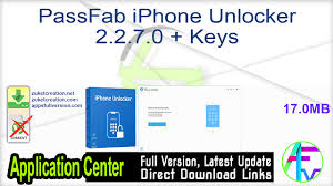 Free 123 mb freeware used by 16,240 people. Passfab Iphone Unlocker 2 2 7 0 Keys Free Download