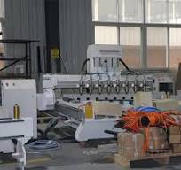 Rhino Multi Rotary Heads 2D 3D Woodworking Machine 8/10/12 Spindles CNC  Router Machine for Column Material Milling Engraving Carving