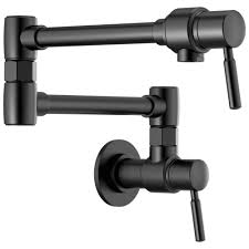Maybe you would like to learn more about one of these? Brizo 62820lf Bl European Wall Mount Pot Filler Faucet Matte Black B62820lf Bl 762 48 Focal Point Top Quality Hardware And Plumbing Kitchen Bath