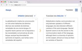 Este servicio gratuito de google traduce instantáneamente palabras, frases y páginas web del español a más de 100 idiomas y viceversa. Hemos Probado Deepl El Nuevo Traductor Que Deja En Evidencia Al De Google