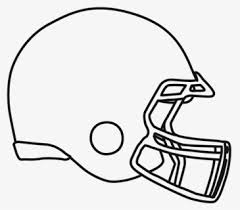 Related clip art ← see all football helmet clipart. Clip Art Outline Football Helmet Hd Png Download Kindpng