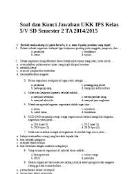 Berikut ini kunci jawaban tema 9 kelas 5 sd halaman 70 71 72 73 74 75 76 77 78 buku tematik subtema 2 pembelajaran 2. Soal Uas Ips Kelas 9 Semester 1 Dan Kunci Jawaban Dengan