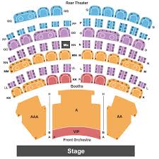 Harrahs Showroom At Harrahs Las Vegas Seating Chart Las