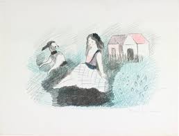 Marie Laurencin Alice In Wonderland 1930 Alice In Wonderland Art Drawings