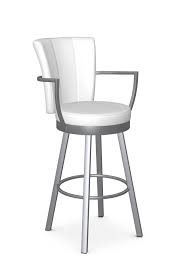 Talk about an iconic design! Buy Amisco S Cardin Upholstered Swivel Stool W Arms Free Shipping