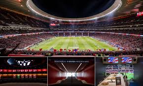 All info around the stadium of atlético madrid. Inside The Wanda Metropolitano That Will Host Liverpool And Tottenham Daily Mail Online