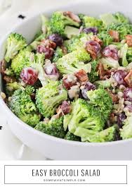 Easy Broccoli Salad Recipe Recipe Broccoli Salad Easy Broccoli Salad Delicious Salads