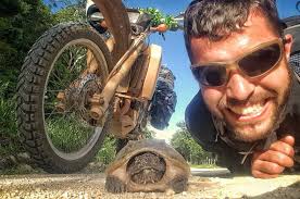 Former British soldier rides solo