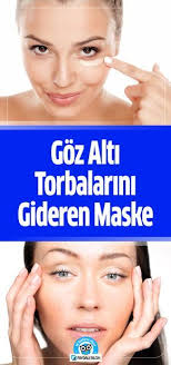 Goz Alti Torbalarini Gideren Maske Faydali Bilgin Dogal Cilt Bakimi Dogal Cilt Dogal Kozmetik