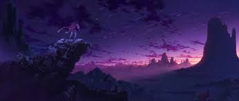 Standard 4:3 5:4 3:2 fullscreen uxga xga svga qsxga sxga dvga hvga hqvga. Purple Anime Sky Wallpapers Top Free Purple Anime Sky Backgrounds Wallpaperaccess