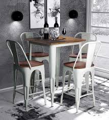 Each high quality table and chair set is also ideal for trade show exhibit booths. Buy Novo Bar Table Set In White Colour Bohemiana By Pepperfry Online Bar Table Sets Bar Furniture Furniture Pepperfry Product