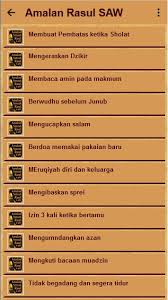Nabi muhammd saw diberikan petunjuk oleh allah dalam setiap aspek kehidupannya. Amalan Terbaik Sunnah Rasul For Android Apk Download
