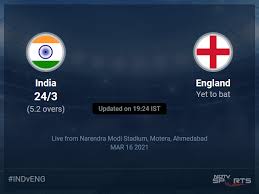 Tv by the numbers was a website devoted to collecting and analyzing television ratings data in the united states. India Vs England Live Score Over 3rd T20i T20 1 5 Updates Cricket News