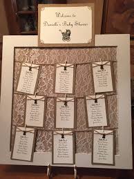 Do you go with something cute or useful? Neutral Gender Rustic Baby Shower Seating Chart Baby Shower Baby Shower Signs Rustic Baby Shower