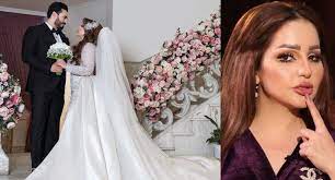 شهد الشمري تطل بالأبيض إلى جانب زوجها ورقصهما يتصدر الحديث in 2021 wedding dresses dresses fashion