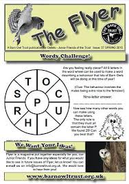 We'll show you how to gain some surprising. Barn Owl Trust Newsletter For Children Free To Print