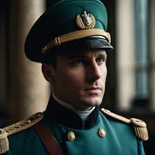 napoleonic green military uniform Prompts