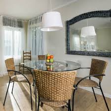 This dining table is constructed of asian hardwood and covered in a solid white finish. 36 Inch Round Glass Table Top 1 2 Inch Thick Clear Tempered Glass With Flat Edge Polished Walmart Com Walmart Com