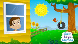 wɒt ɪz ðə weðə(r) laɪk təˈdeɪ. How S The Weather Super Simple Songs Youtube