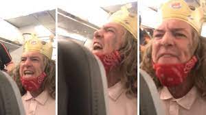 Burger King Hat Wearing Jet Blue Passenger I Can Say N R Anytime I Want Rfm Ratchetfridaymedia