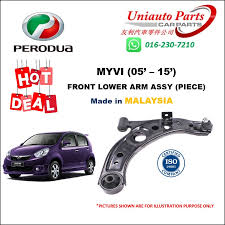 Check spelling or type a new query. Perodua Myvi Lower Arm Assy Piece Shopee Malaysia