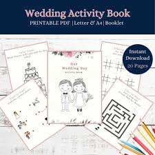 Download Printable Rose Gold Wedding Coloring Book For Kids Charmy Now