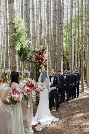 Pine Groves A Barn And A Whole Lot Of Character Complete This East Coast Wedding East Coast Wedding Wedding Under Trees Outdoor Wedding Venues