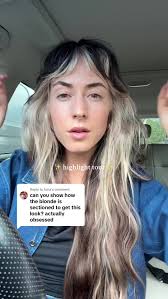 Layered Bleached Highlights Hair Tutorial