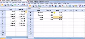 Spss For Newbies Weight Cases Button For Grouped Data Youtube