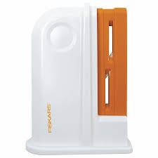How do i sharpen dull scissors? Freestanding Fiskars Scissor Sharpener Universal Caboodle Textiles