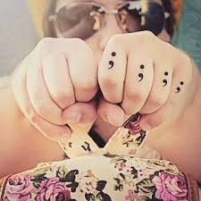 Amazing Semicolon Tattoo Designs With Unbelievable Meanings Semicolon tattoo project | tumblr. amazing semicolon tattoo designs with