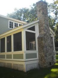 Pin By Patricia Novak On Outdoors Porch Fireplace House With Porch Porch Addition