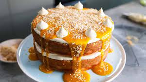 Nadiya S Mango And Coconut Cake Recipe Recipe Coconut Cake Recipe Coconut Recipes Baking
