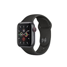 Apple Watch Series 5 Gps Cellular 44mm Space Gray Aluminum Case With Black Sport Band Apple Watch Apple Watch Series Apple Watch Wallpaper